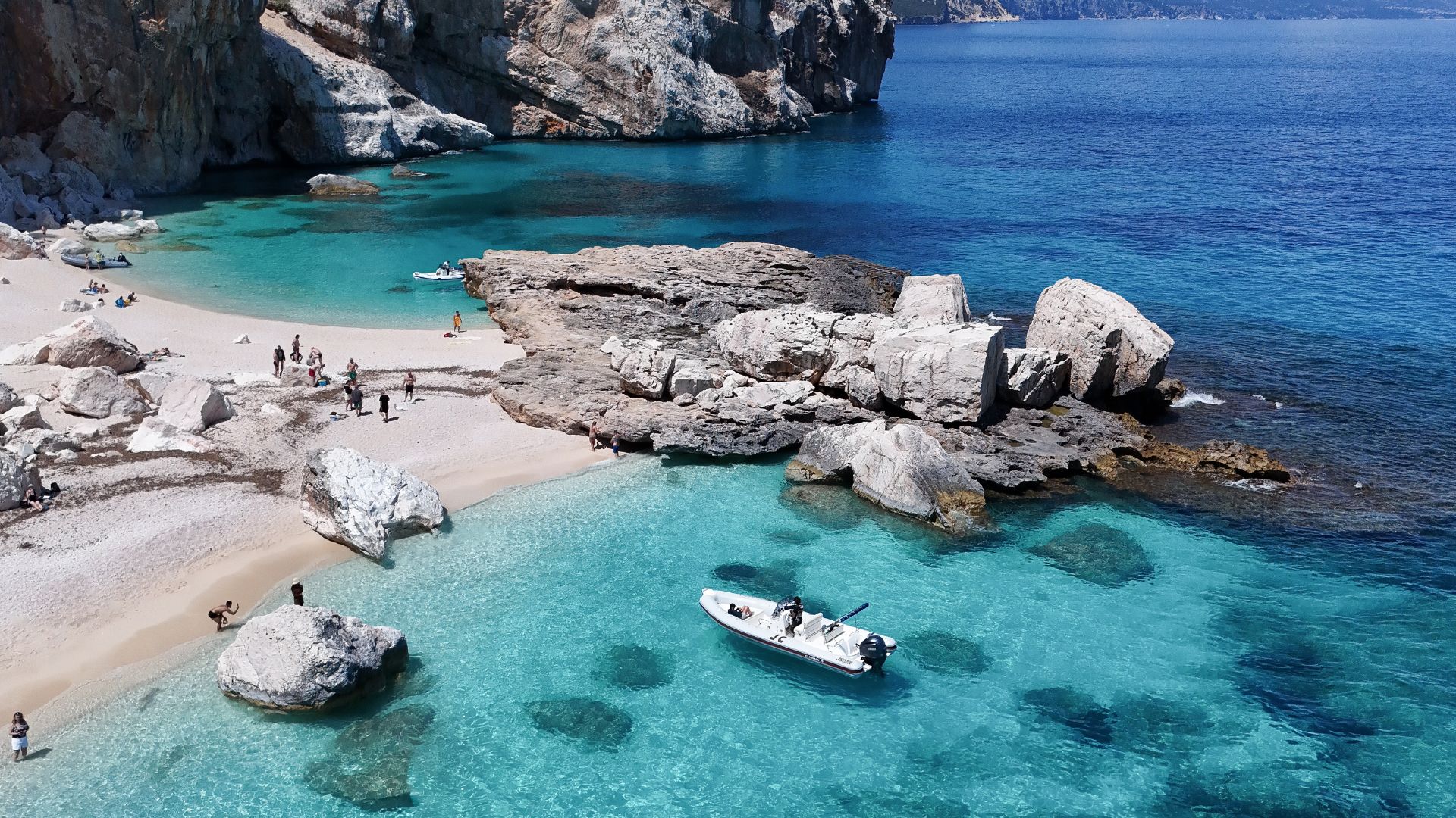 Cala Mariolu on the east coast of Sardinia